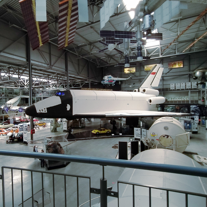 The country may be gone, but the shuttle stays still*. Hello again, Buran!